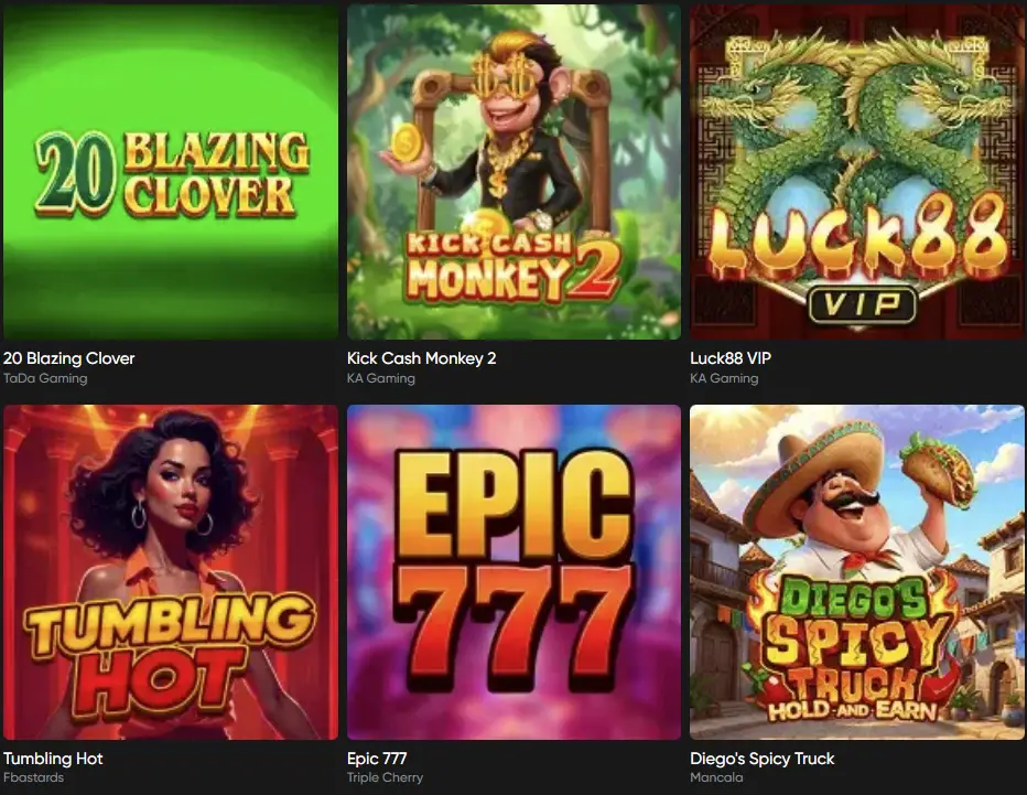 Unieke gokkasten bij Granawin Casino